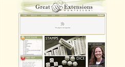 Desktop Screenshot of great-extensions.com